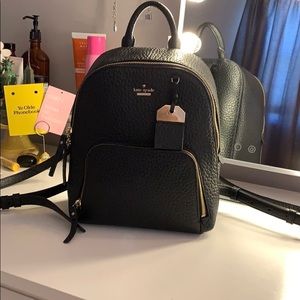 Kate Spade Hard Pebble Leather Backpack